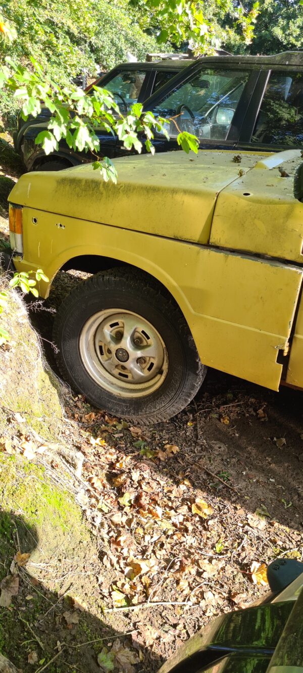 Range Rover Classic 2 deurs 3.5 cabr. V8 / 4bak LT95 BELASTINGVRIJ eerste toelating 06-02-1973 en geen APK plicht meer op benzine en LGP