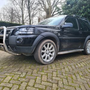 freelander 1 L314 2.5 V6 automaat hardtop uit 2004 kleur Java zwart ( 697 ) bekleding zwart leer / alcantara
