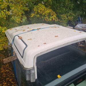 discovery 1 300 Tdi dak zonder zonnedaken en roofbars kleur wit geen roest