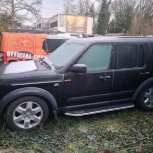 Discovery 3 L319 2.7 TDV6 Automaat zwart bouwjaar 2007 geel kenteken met beige leer 7 persoons
