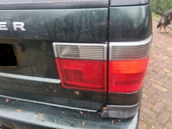 range rover P38 4.0 V8 automaat HSE bouwjaar 1999 kleur groen met electrische stoelen moka beige leer en terreinbanden