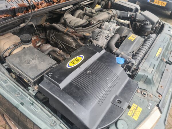 range rover P38 4.0 V8 automaat HSE bouwjaar 1999 kleur groen met electrische stoelen moka beige leer en terreinbanden