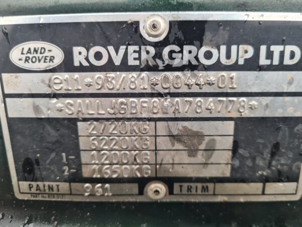 Discovery 300 Tdi handgeschakeld 2 deurs bouwjaar 1998