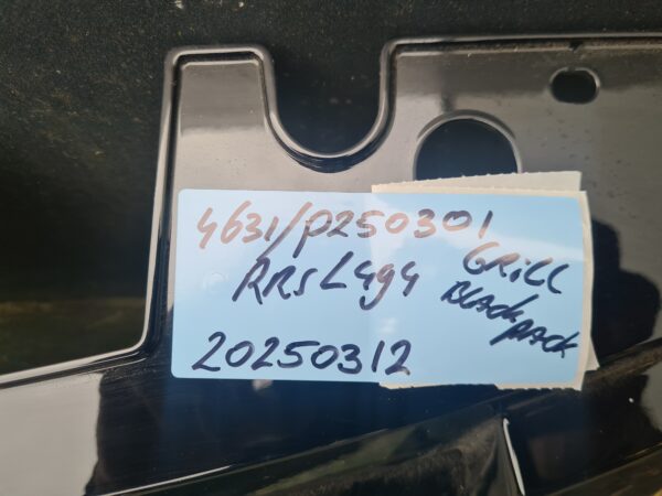 range rover sport L461 modeljaar 2023 rechter achterportier kaal kleur wit