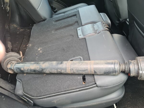 freelander 1 L314 2.5 V6 benzine automaat station wagon uit 2004 met zwart leer kleur zilver/grijs