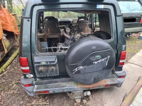 discovery 1 300 Tdi bouwjaar 1995 handbak 5 deurs groenmetalic grijskenteken Body