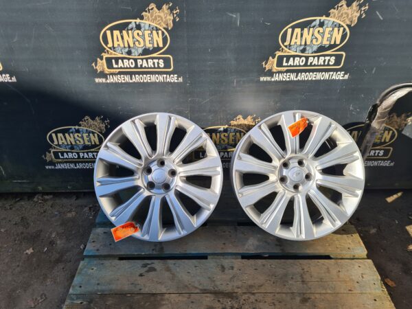 range rover evoque L538 velgen set 4x 8Jx19" ch45 6 spaaks silver Sparkle