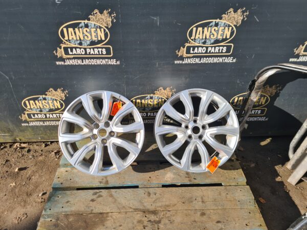 range rover evoque L538 velgen set 4x 8Jx19" ch45 6 spaaks silver Sparkle