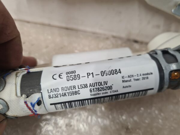 range rover evoque L538 rechter gordijn airbag 5 deurs