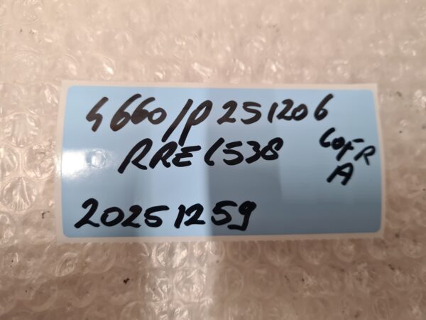 range rover evoque L538 rechter gordijn airbag 5 deurs