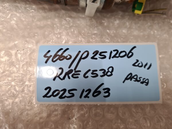 range rover evoque L538 rechter gordijn airbag 5 deurs