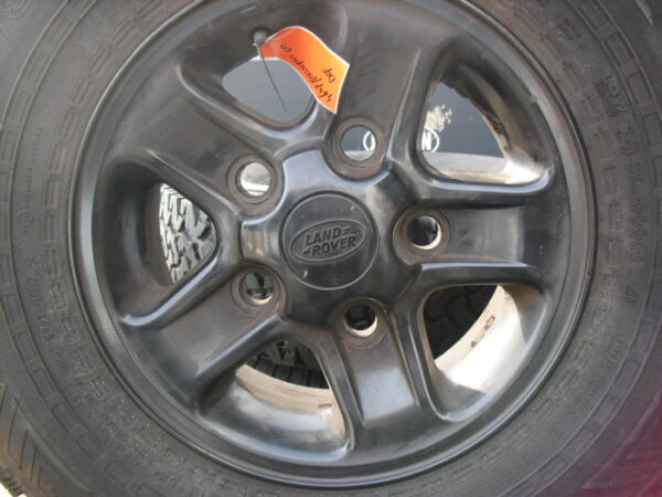 banden set met velg staal type zwaar uitgevoerd 16" x 7 J 7 stuks met General Grabber HTS 265x75xR16"