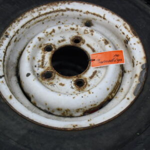 banden set met velg staal type zwaar uitgevoerd 16" x 7 J 7 stuks met General Grabber HTS 265x75xR16"