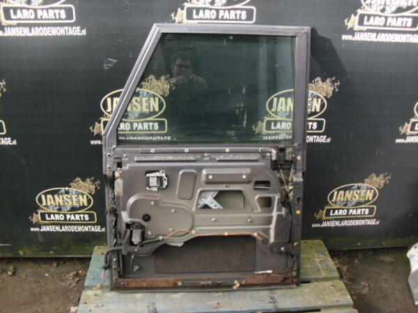 Defender L316 rechter voor portier compleet kleur grijs