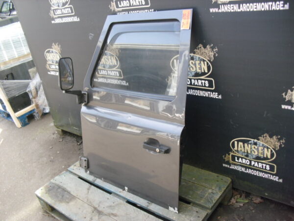 Defender L316 linker voor portier compleet kleur grijs