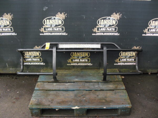 Side Step Defender L316 90 " set chroom dubbel buis