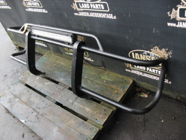 Side Step Defender L316 90 " set chroom dubbel buis