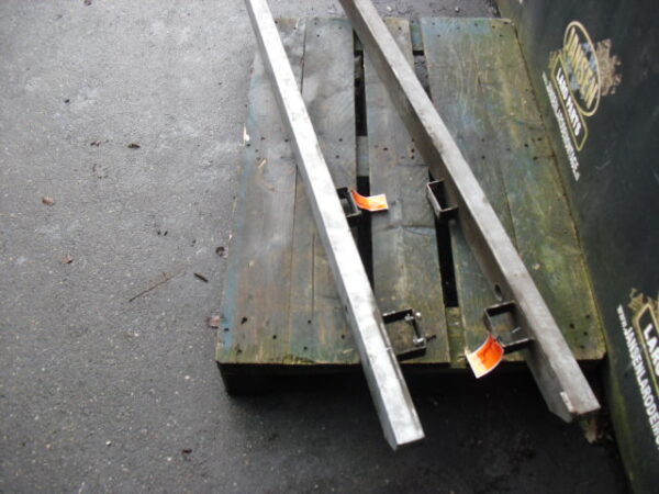 Side Step Defender L316 90 " set chroom dubbel buis