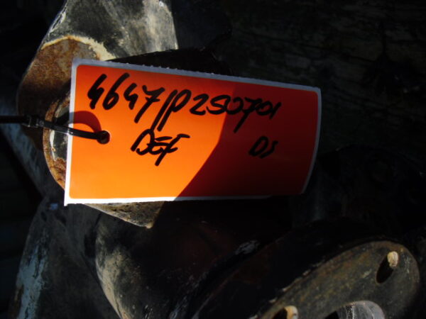Defender L316 RHD vooras compleet 10 spline compleet met diff. beschermer en spoorstang en stuurstang beschermer tot 1994