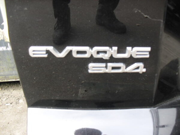 range rover evoque L538 motorkap zonder luchthappers wordt kaal geleverd kleur zwart
