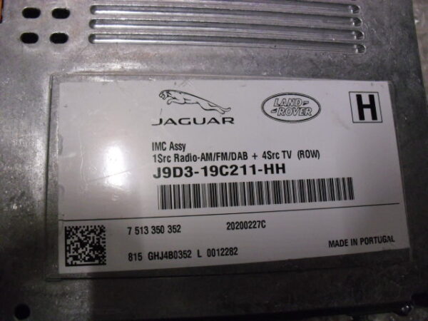Range Rover Evoque L538 / Discovery Sport L550 informatica eenheid radio/ tv