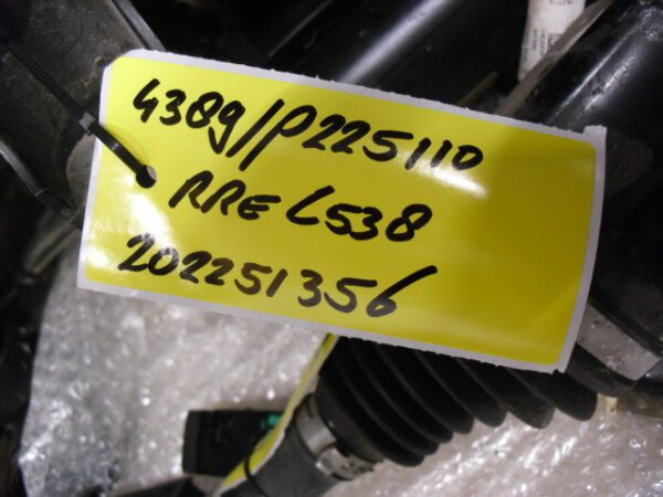 range rover evoque L538 afdekplaat reservewiel kofferbak kleur zwart
