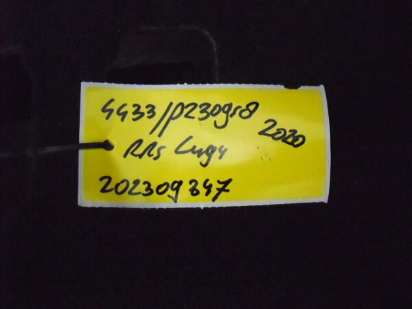 Range Rover Sport L494 vloerbedeking bekleding zwart achter bank model 2020