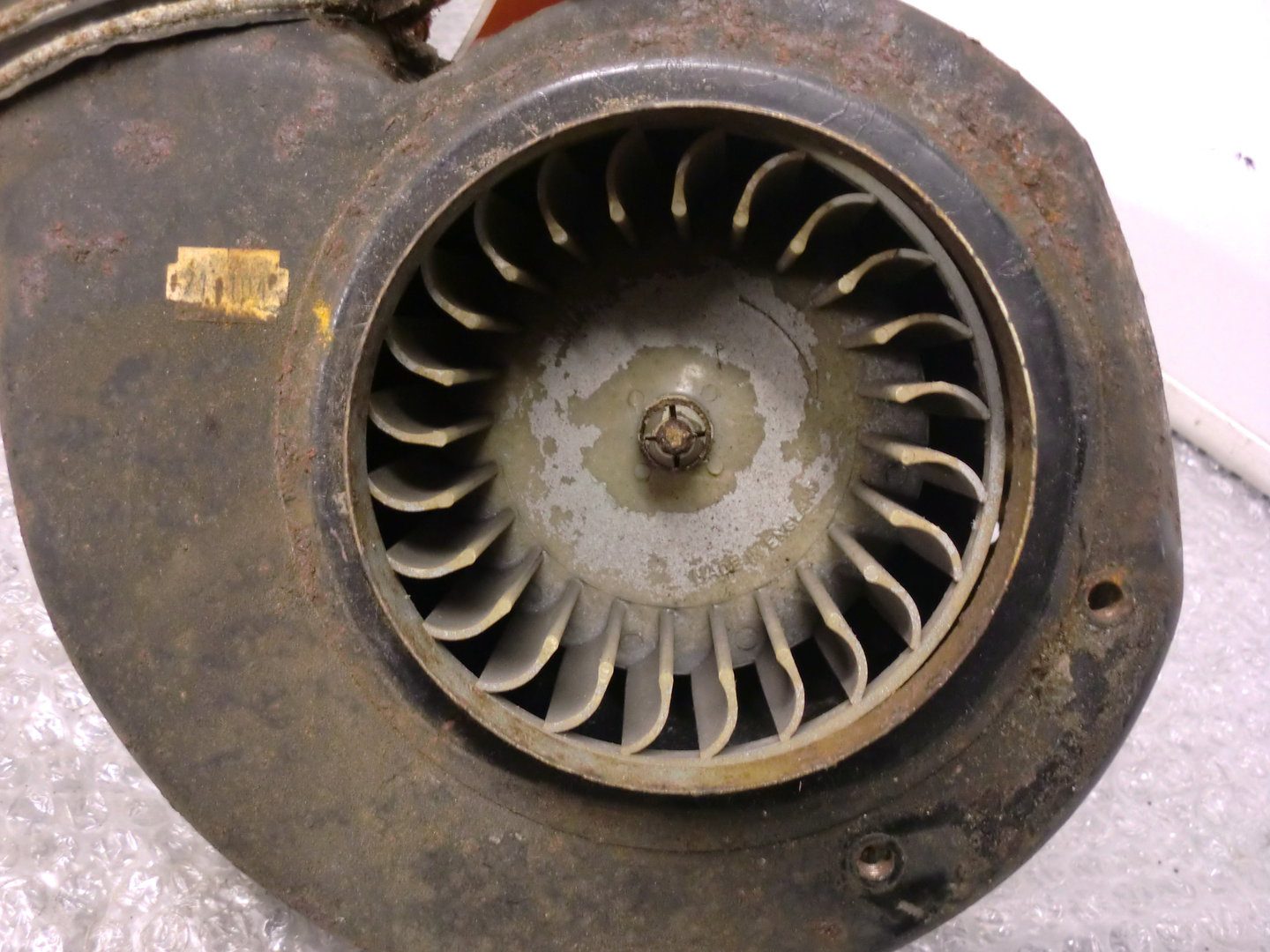 serie's kachel blower motor LHD voor en 109" - Jansen LaRo