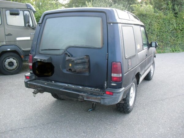 discovery 1 300 Tdi handgeschakeld grijskenteken kleur blauw uit 1996