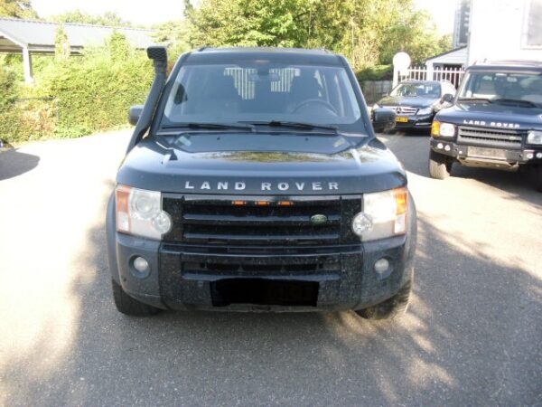 discovery 3 2.7 TDV6 HSE automaat uit 2007 Kleur zwart Jave Black (697) met zwart leer (Taurus) 7 persoon met snorkel