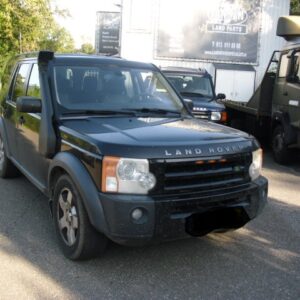 discovery 3 2.7 TDV6 HSE automaat uit 2007 Kleur zwart Jave Black (697) met zwart leer (Taurus) 7 persoon met snorkel