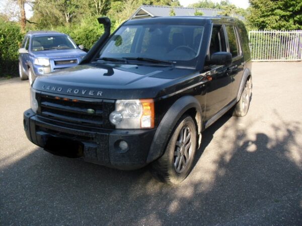 discovery 3 2.7 TDV6 HSE automaat uit 2007 Kleur zwart Jave Black (697) met zwart leer (Taurus) 7 persoon met snorkel