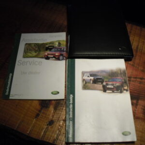 range rover L322 4.4 V8 benzine Duits instructieboek in map
