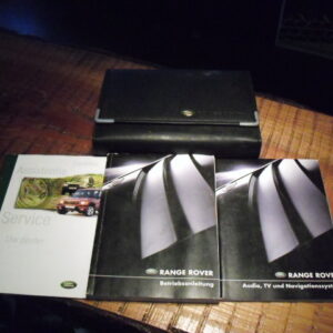 range rover L322 4.4 V8 benzine Duits instructieboek in map