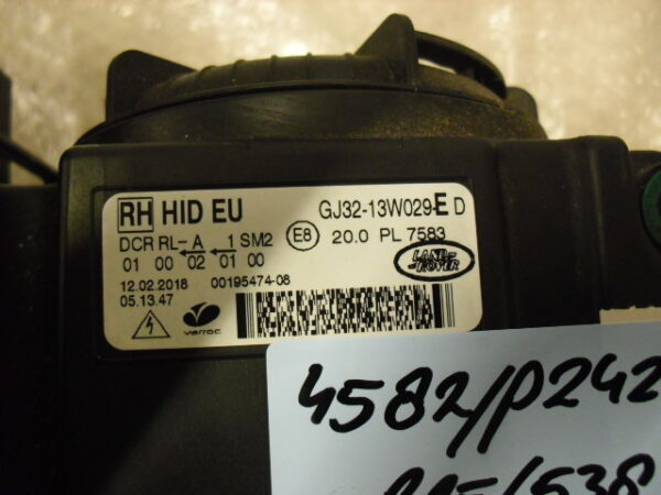 range rover sport L494 linker koplamp met adaptieve bi-xenon
