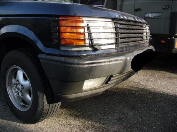 range rover P38 4.6 HSE V8 automaat beige leer uit 1999 lak code 602 Oxford Blue metalic