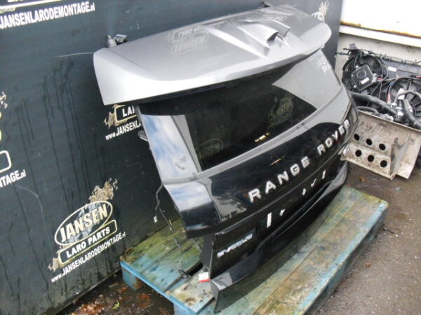 range rover L405 bovenste achterklep kleur silver kaal wel met ruit