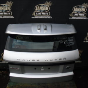 range rover L405 bovenste achterklep kleur silver kaal wel met ruit