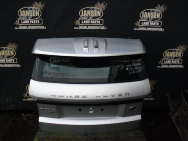 range rover L405 bovenste achterklep kleur silver kaal wel met ruit
