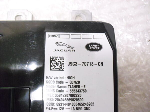 Range Rover Evoque L538 TCV module telematica