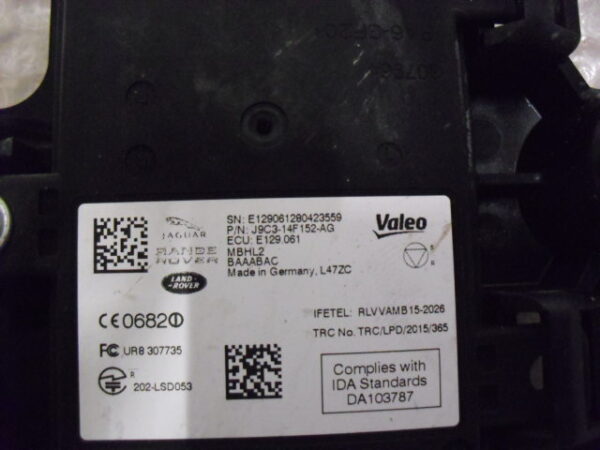 Discovery Sport L550 / Range Rover Evoque L538 / E-pace sensor hulp bij verandering rijstrook