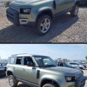defender L663 WARN lier met lierbumper en a bar en bumper deel