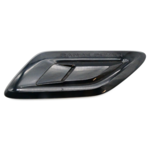 lr052982 - luchthapper motorkap links zwart range rover sport l494