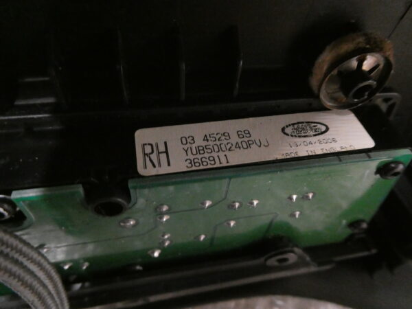 Range Rover Sport l320/Discovery 3/Freelander 2 stoelschakelaar links voor YUB500190PVJ YUB500610