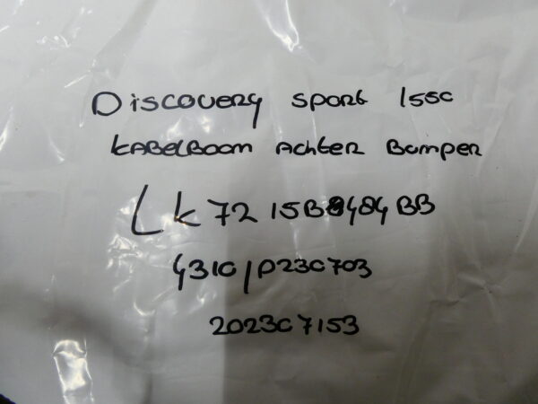 Discovery Sport L550 kabelboom achterbumper