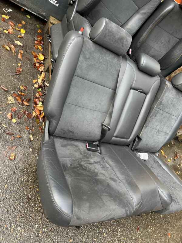 Freelander 1 interieur set voorstoelen + achterbank zwart leer/stof 5 -deurs