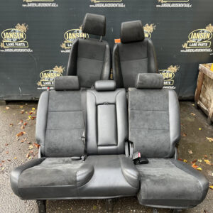 Freelander 1 interieur set voorstoelen + achterbank zwart leer/stof 5 -deurs